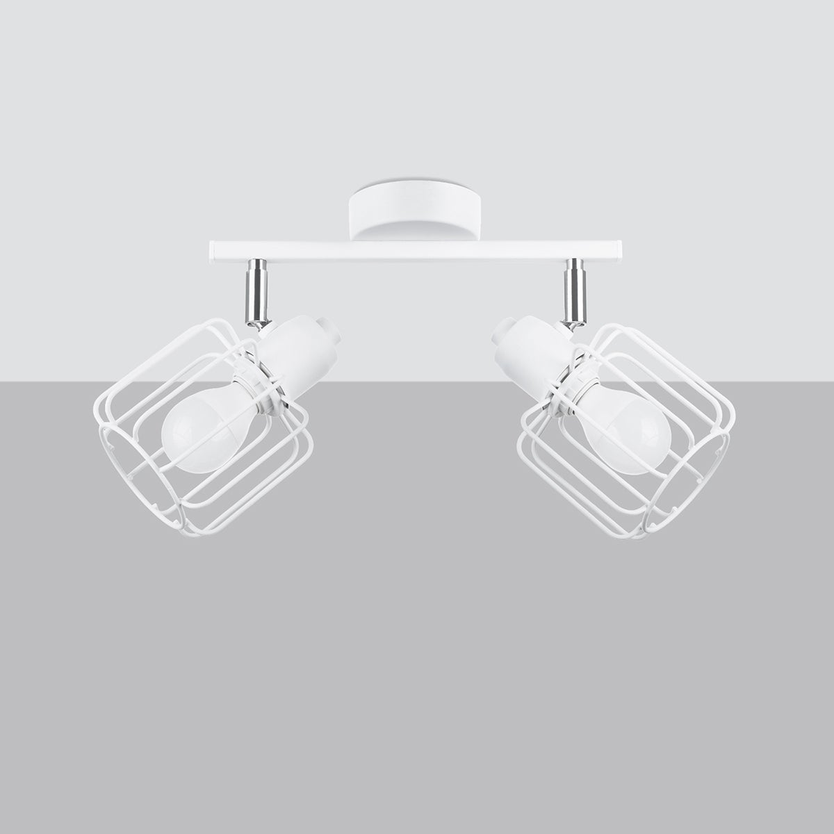 Plafon CELUBI 2 biały LED 4000K - 27x17x19cm Sollux