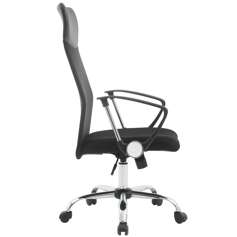 Sedia da Ufficio Girevole Ergonomica con Braccioli, Direzionale, Nero - ZIK - 8