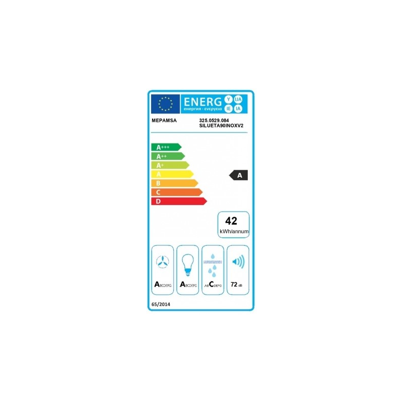 Hotte standard Mepamsa Silueta XLA - 5