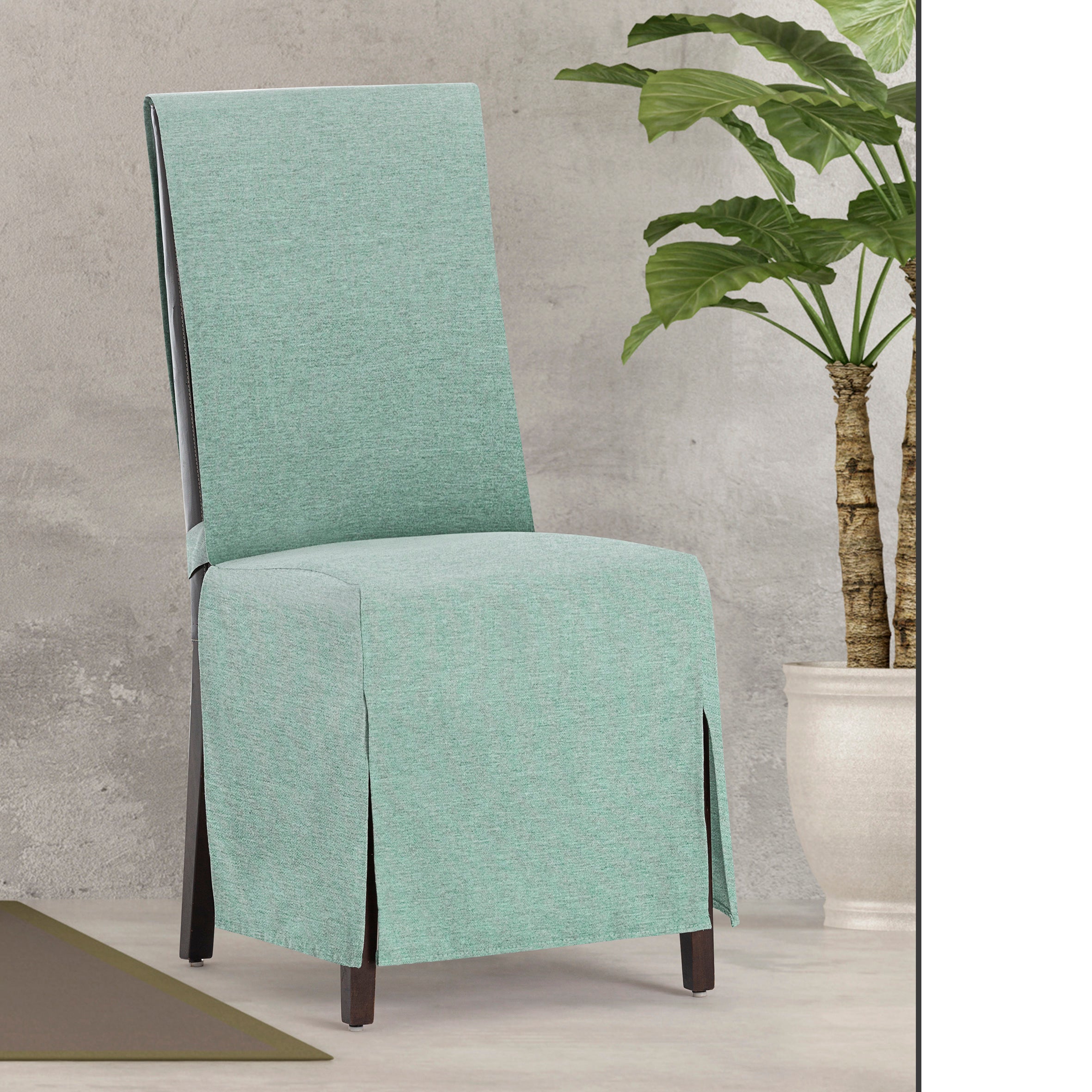 Pack 2 coprisedia Valeria Universale verde 45 - 40 - 135 cm - 3