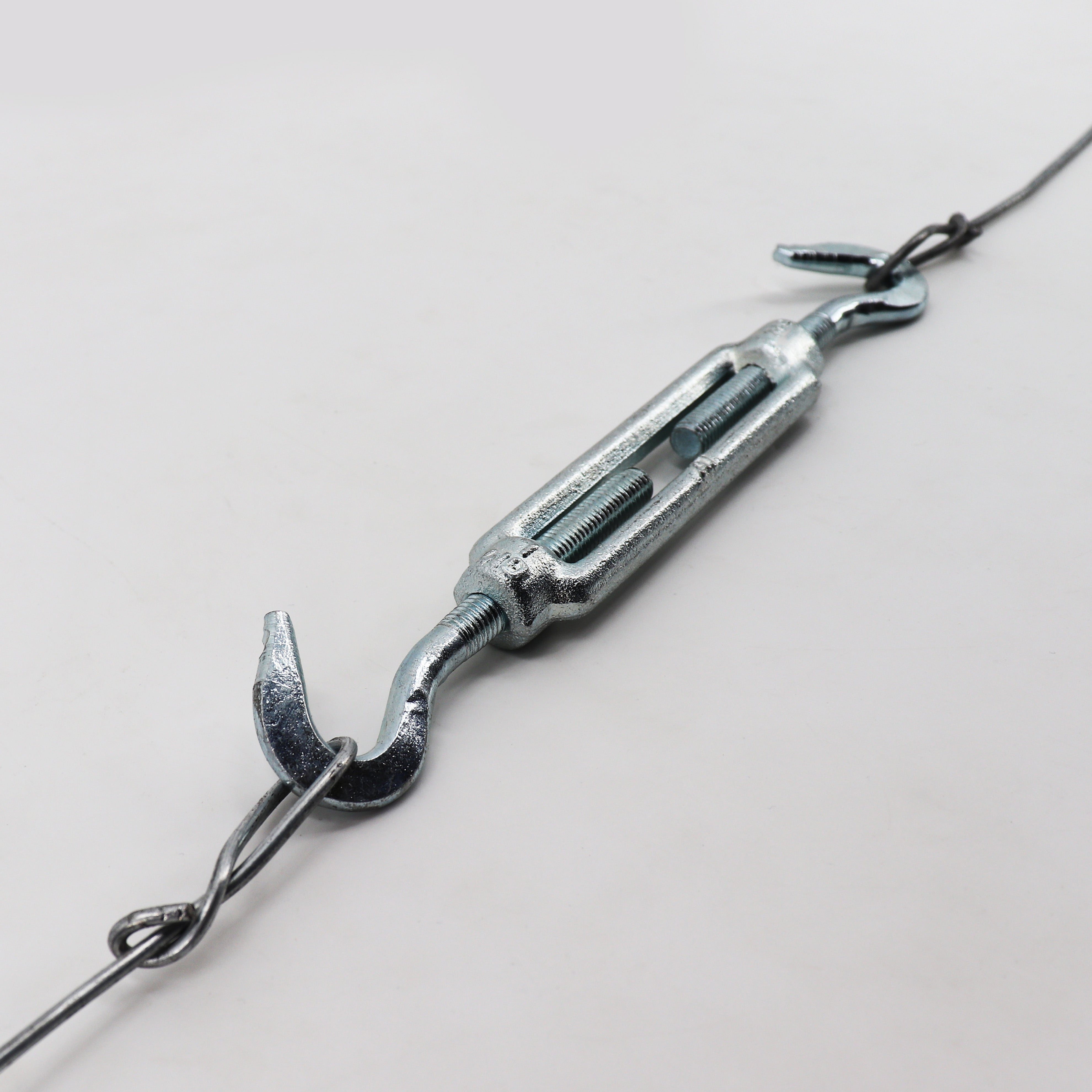 5 tendeurs de câble pour clôture de protection contre la faune sauvage, clôture forestière, tendeur, tendeur de fil 2 crochets - 5