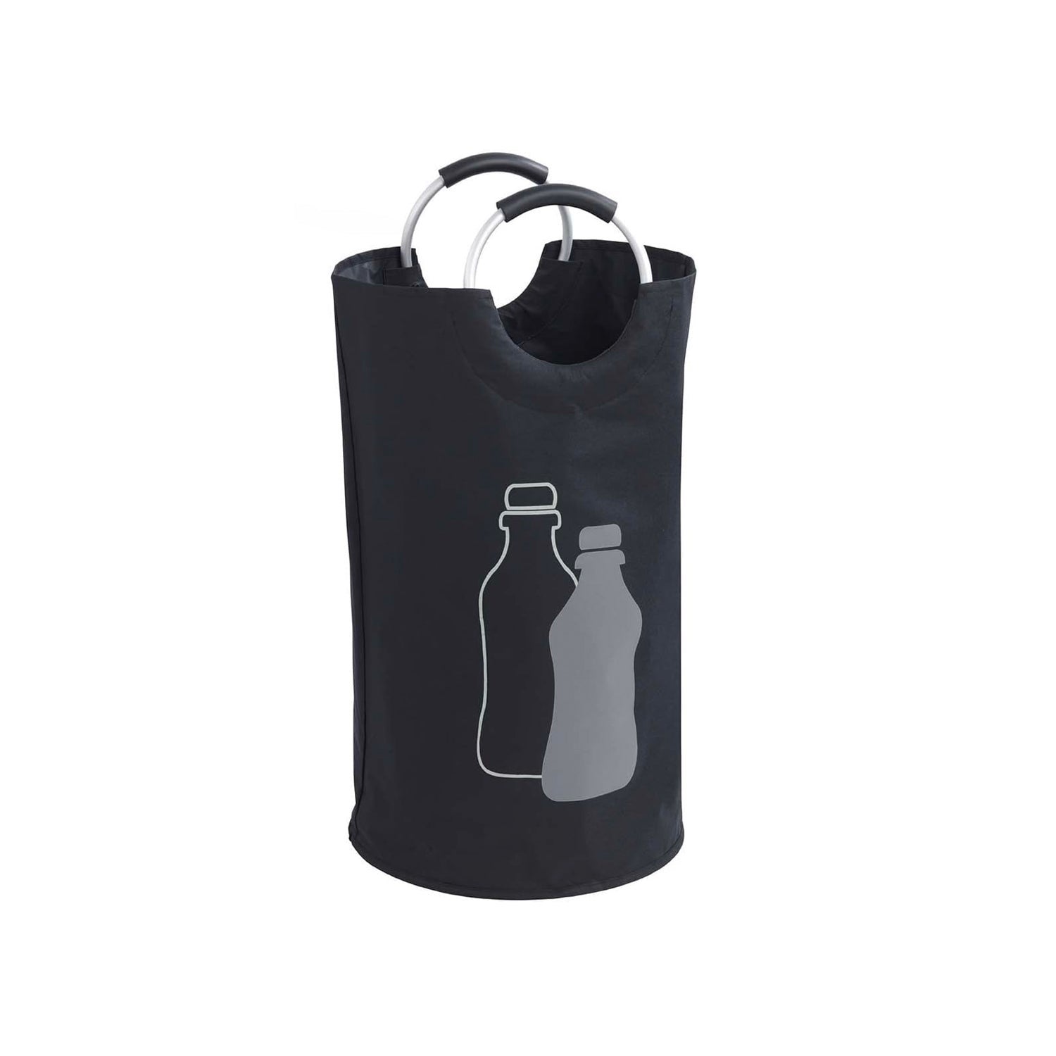 Coovee Récipient de récupération de bouteilles, support pour bouteilles en verre avec couvercle