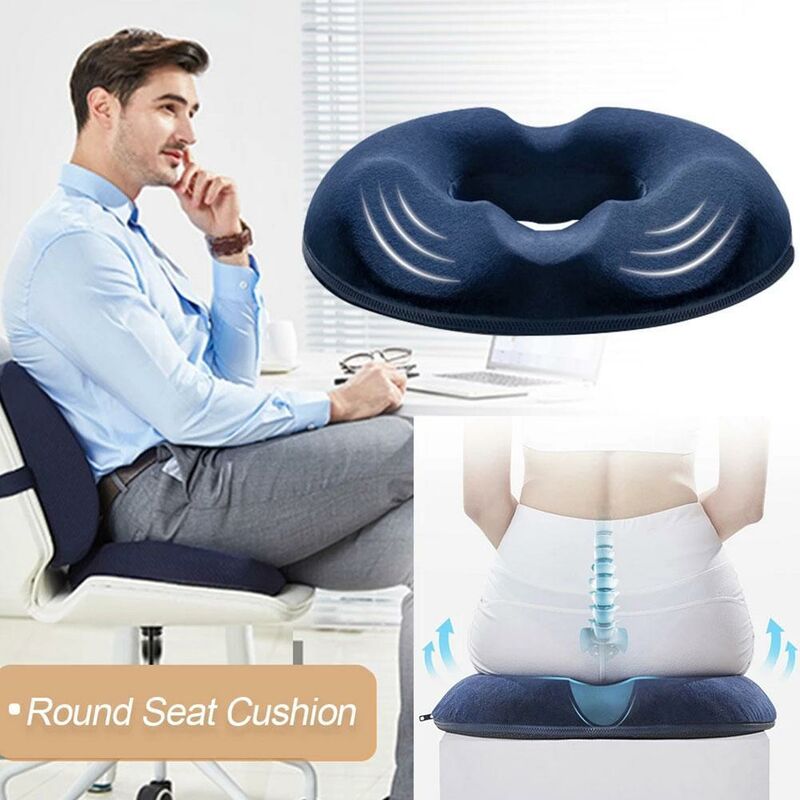 Coussin orthopédique pour le coccyx, oreiller pour le coccyx, oreiller pour la prostate, mousse à mémoire de forme - 2