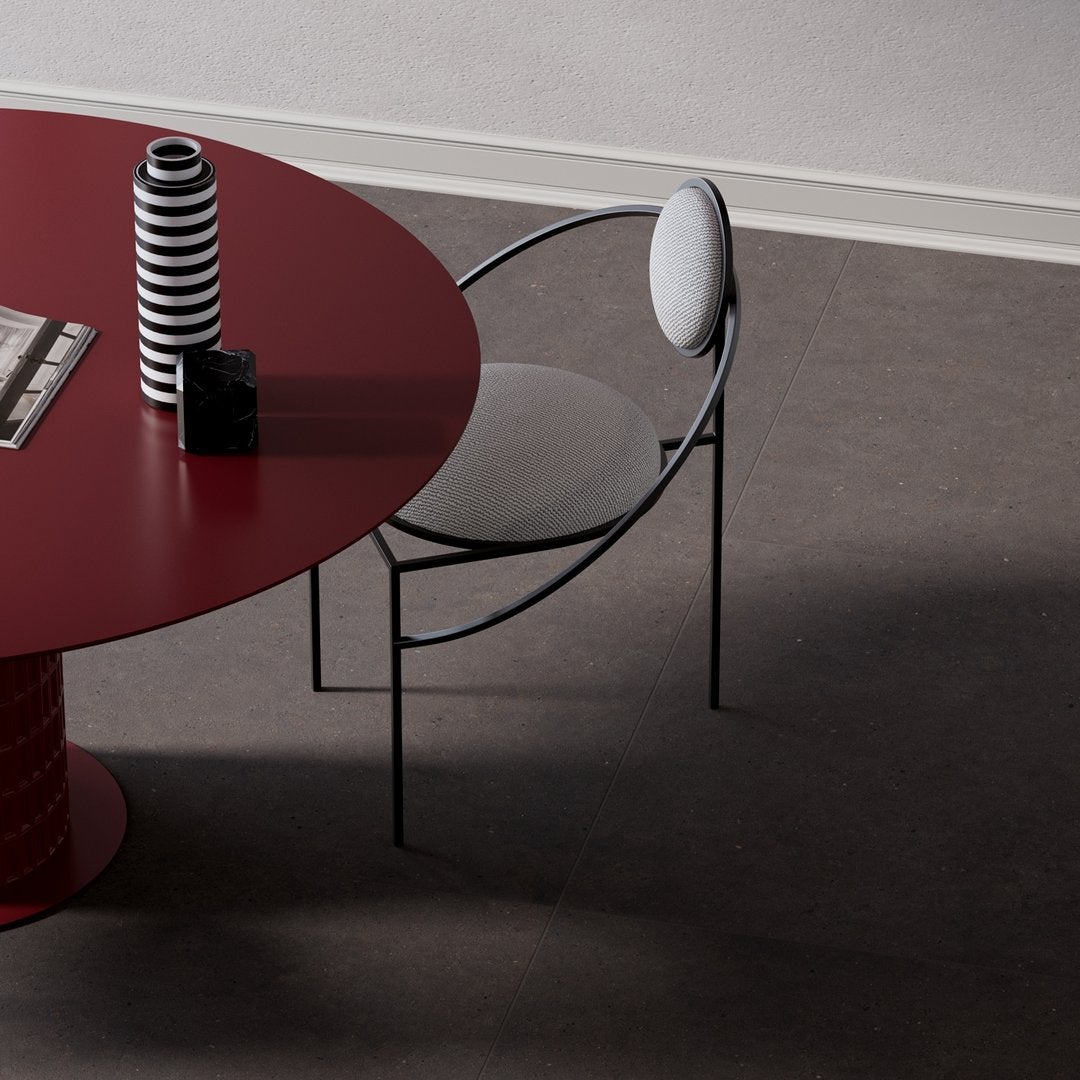 Pietra sedimentaria Nero - Piastrelle 80x80 cm 9 mm - ISG 9004 80x80 MATT R10 9 mm - 4