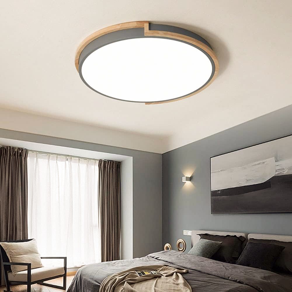 Plafoniera A LED Da Soffitto A Filo, Design Ultrasottile, Dimmerabile E Regolabile In Temperatura Colore (3000-6000K) - Diametro 30/40/50 Cm
