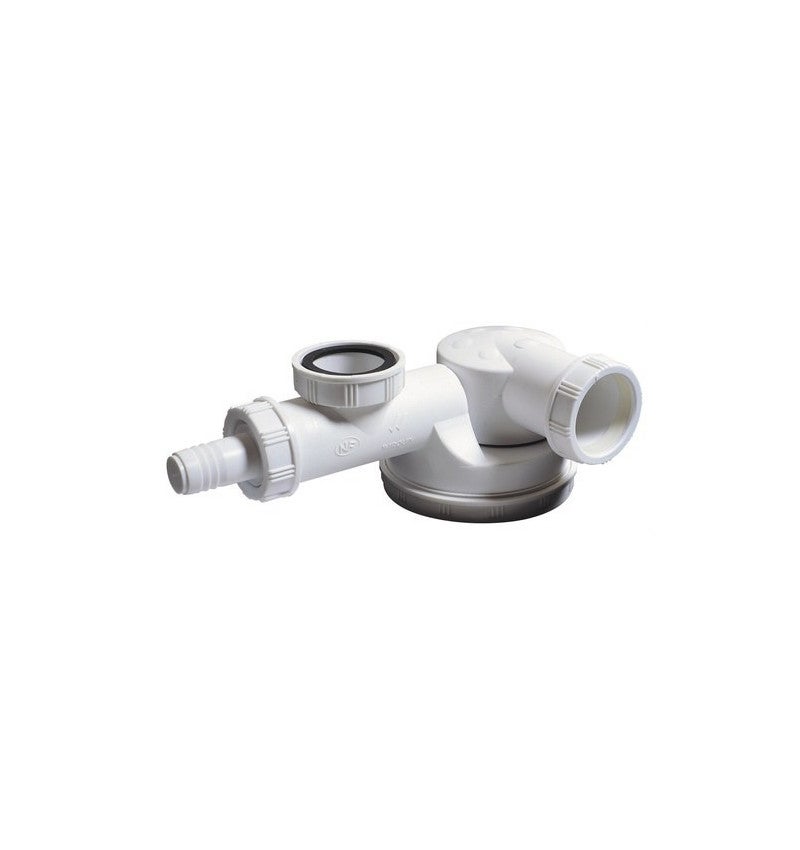 Wirquin 30721196 Tout en Un Siphon Deporte TEL TT en 1 EV, Blanc