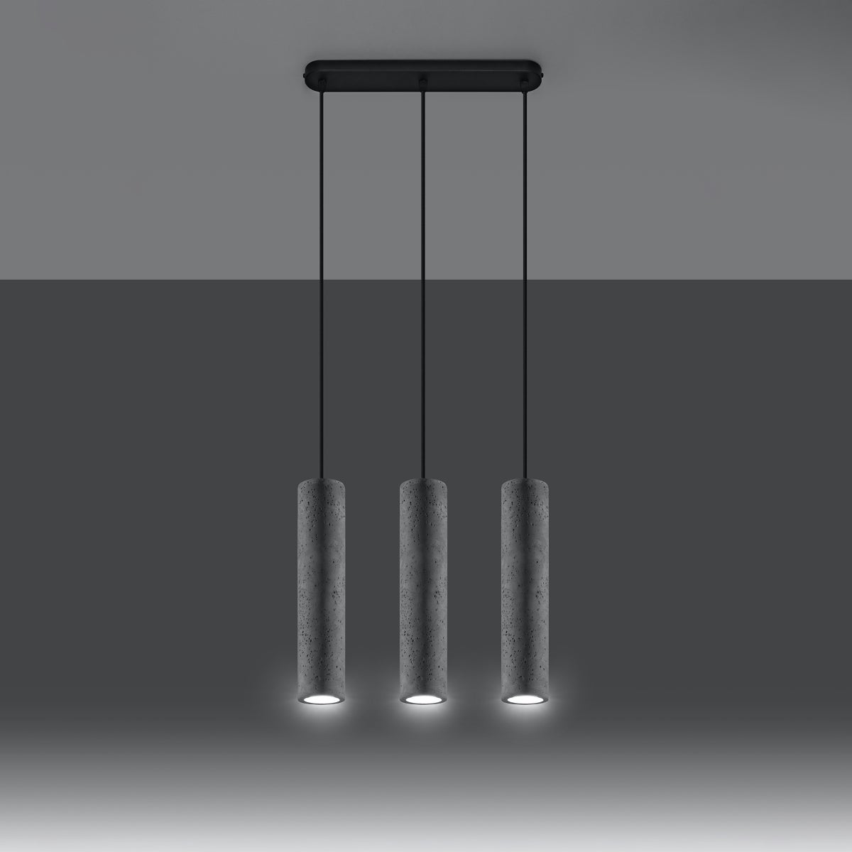 Lampa wisząca SOLVIX 3L LED 3000K - 45x6x90cm Sollux