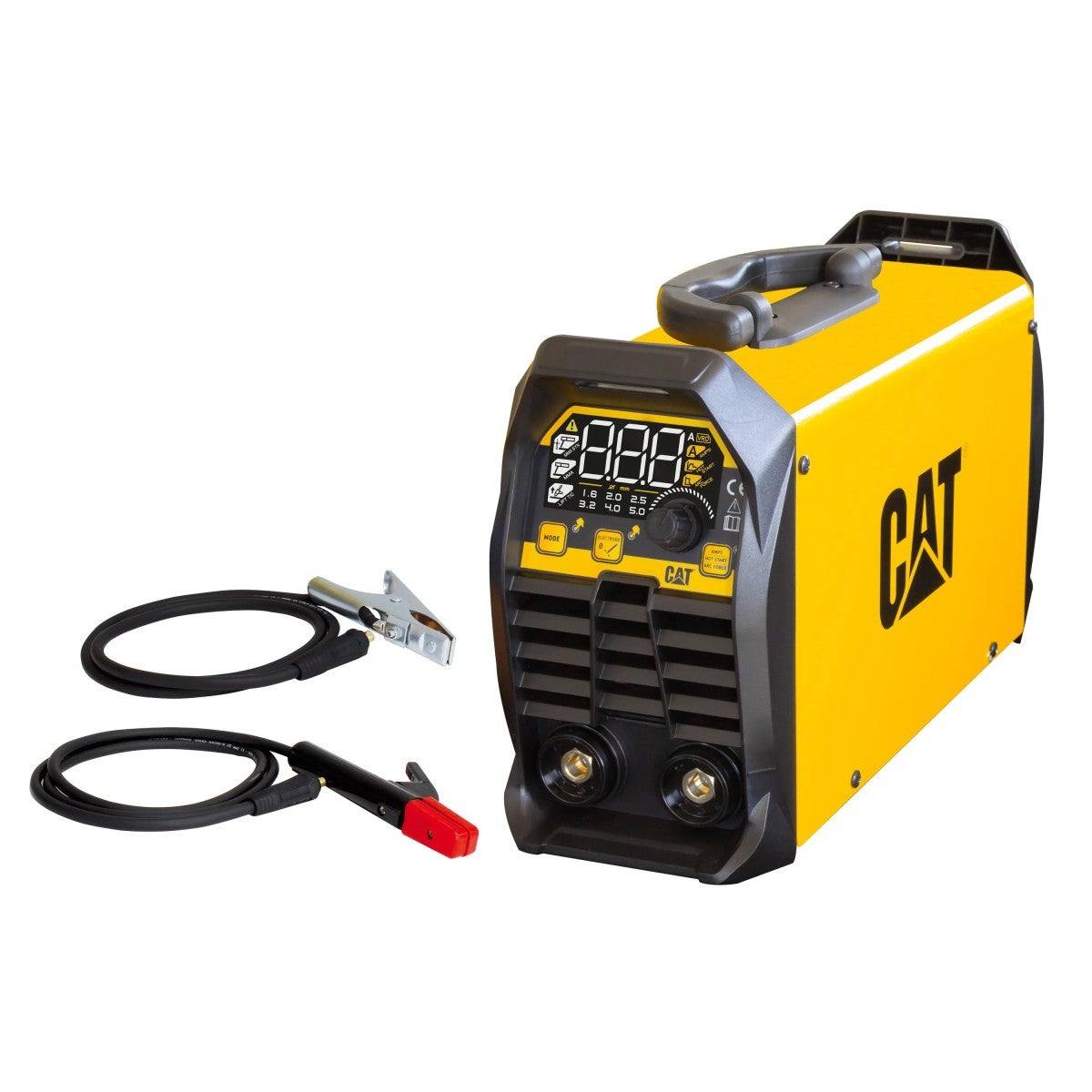 Poste à souder Inverter MMA 130A Ecran Numérique Electrodes Ø 1.6 - 3.2mm Acier Inox Fonte Réglage automatique intelligent CAT - 2