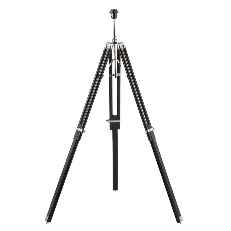 Lampa stojąca trójnóg TRIPOD ciemne drewno 1xE27x60W drewno wym:144x78x78cm IP20 Endon