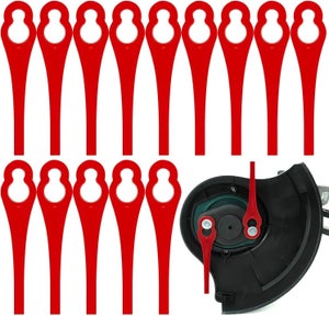 Lot De 100 Lames Plastique Pour Tondeuse - Taille Standard, Coupe Précise, étanches