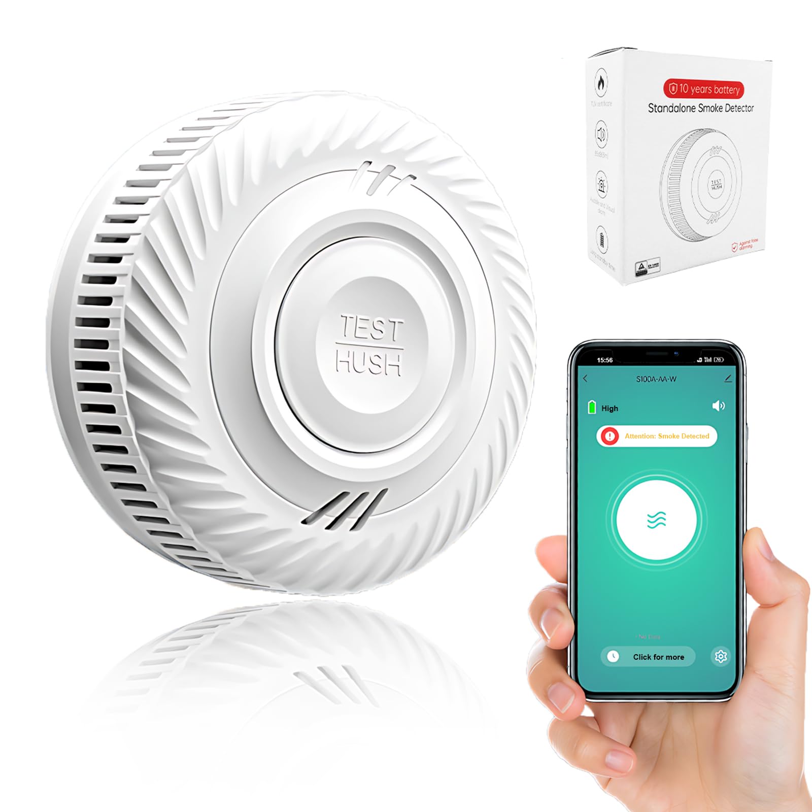 Homematic IP Interface Smart Home 159672A0 pour compteur intelligent et compteur domestique, interface d'énergie, mesure des news et économise des coûts, surveillance de l'électricité avec
