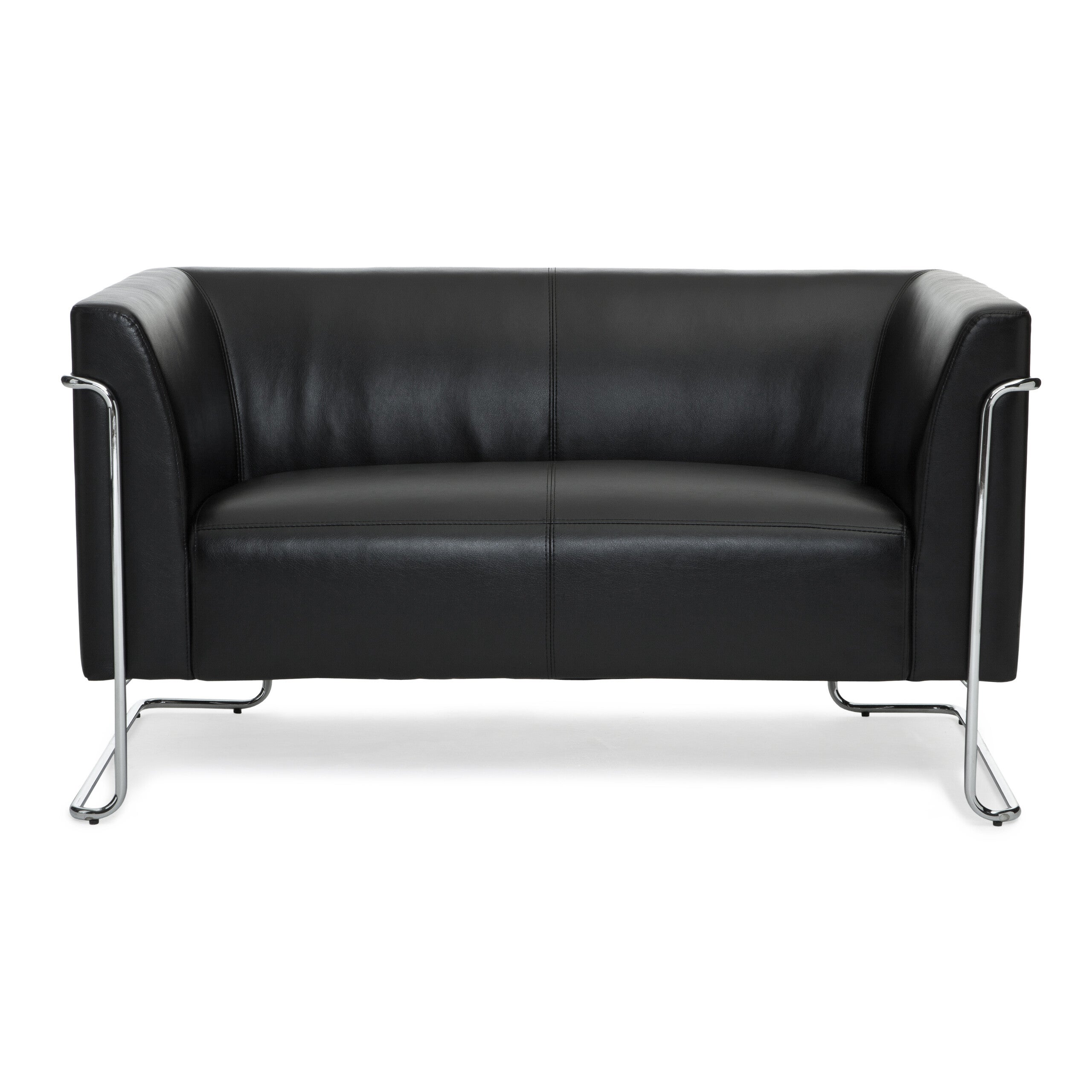 Sofa do salonu CURACAO Czarny hjh OFFICE