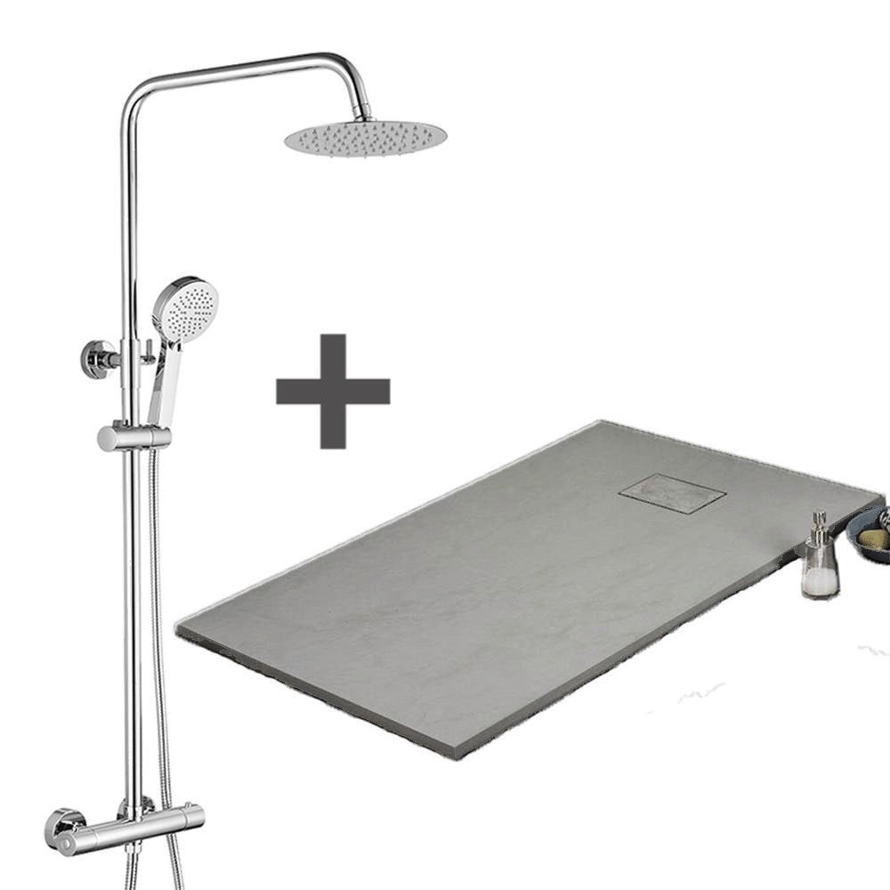 Duravit Starck Slimline Receveurs de douche rectangulaire, 1400x800mm, blanc, 720236000000000