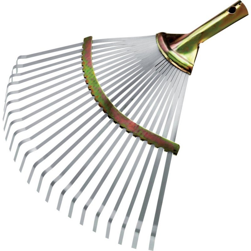 FLORA Grabie do liści szerokość robocza 450 mm stal ocynkowana stała - 2777