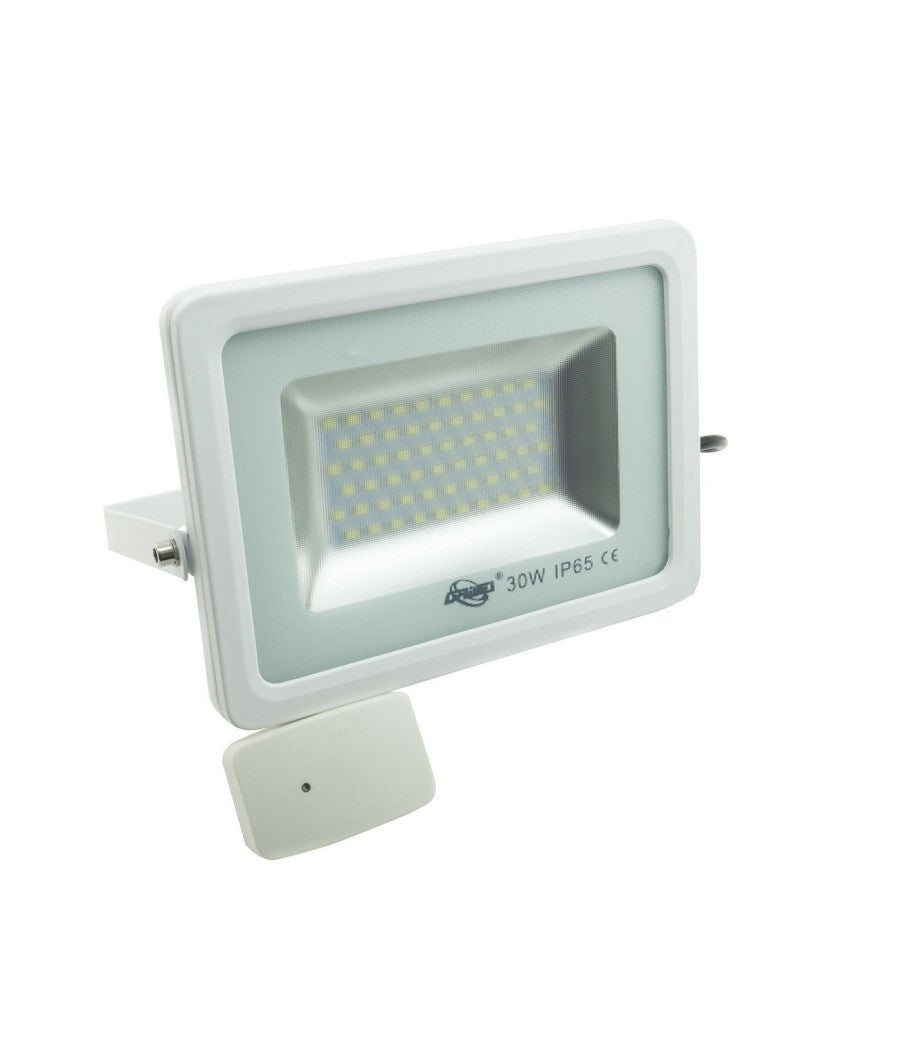 Faro Led Esterno 10w Sensore Movimento Crepuscolare Luce Fredda Regolabile - Foto 3