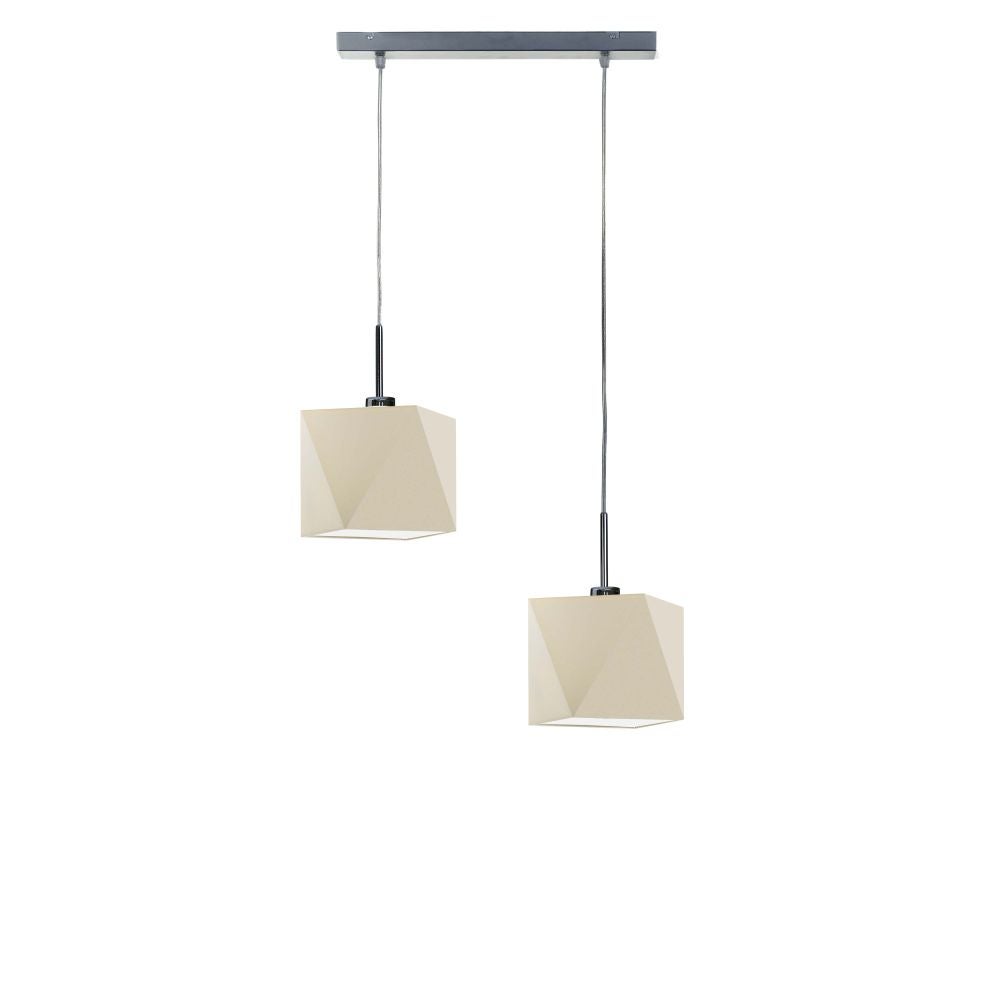 Lampa wisząca zwis żyrandol sufitowa z abażurami diament BELARUS Z2