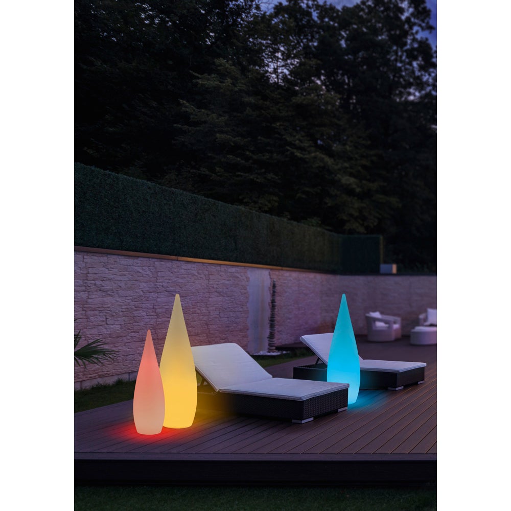 Lampa stołowa przenośna biała PALMAS LED 3W Ciepła biel 3000K 90lm RL