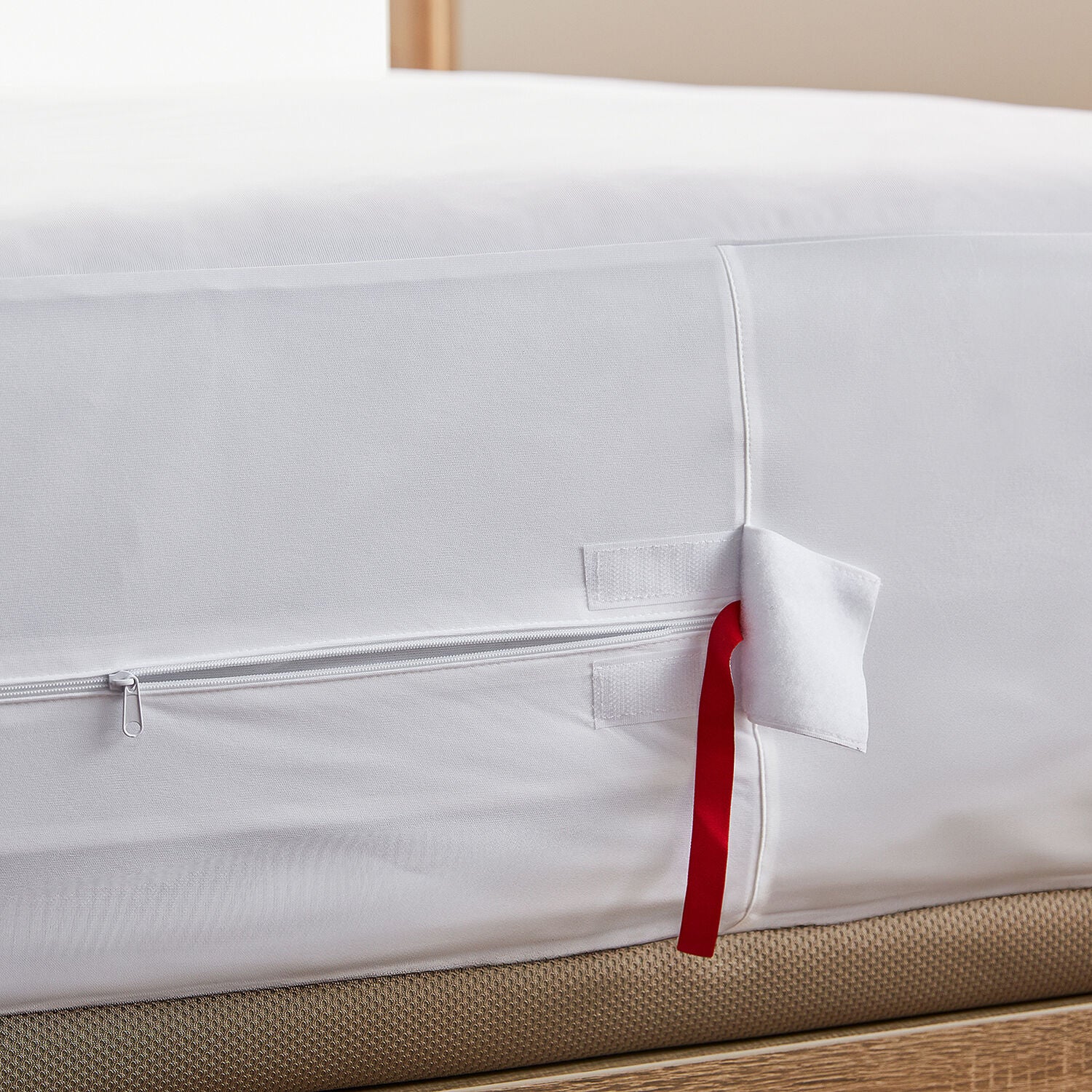 Housse de matelas 80x190cm PIKOLIN HOMEAnti-punaises de litFermeture hermétique - 7