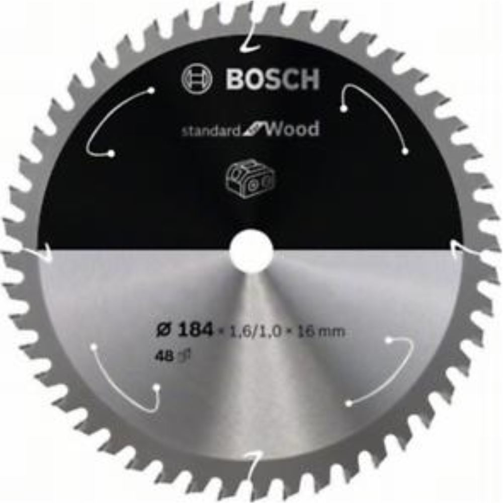 Bosch PRO Wood akumulatorowa tarcza do pilarek tarczowych 184 x 1,6 x 16 mm - 2608837701
