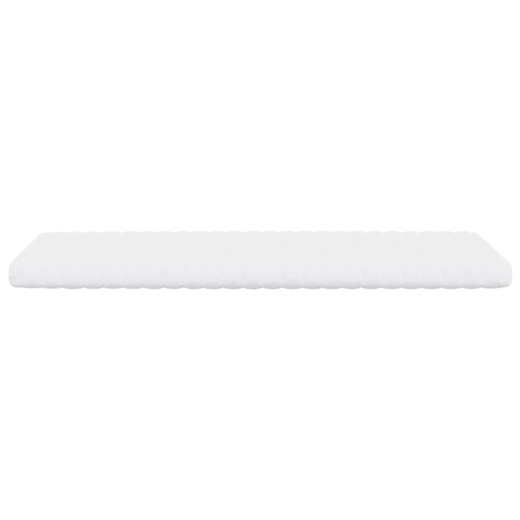 Colchón de espuma de 7 zonas dureza 20 ILD blanco 80x210 cm vidaXL - 5
