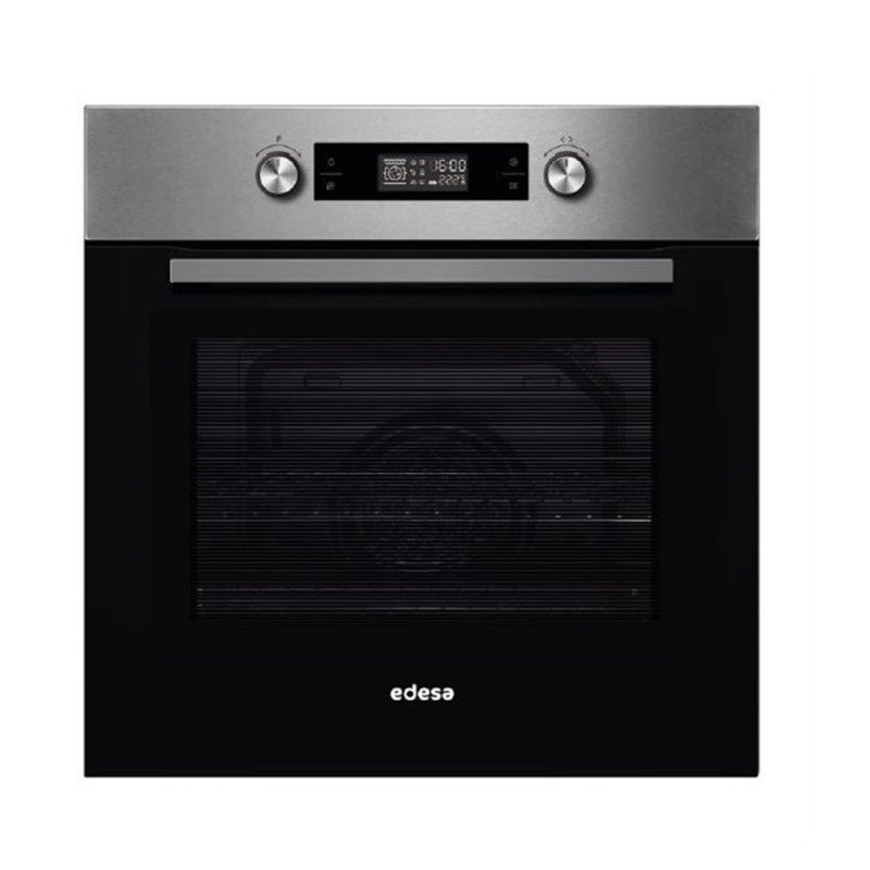 Edesa  Horno Eoe-8411 P X Inox Pirolítico Negro , Leroy Merlin