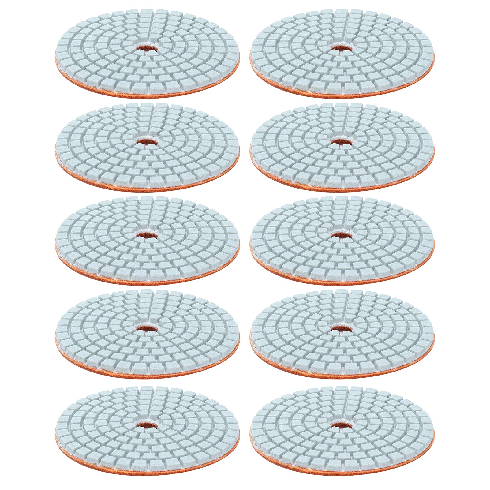 Tampon De Polissage Diamanté De 3 Pouces Pour Polisseuse, Granit