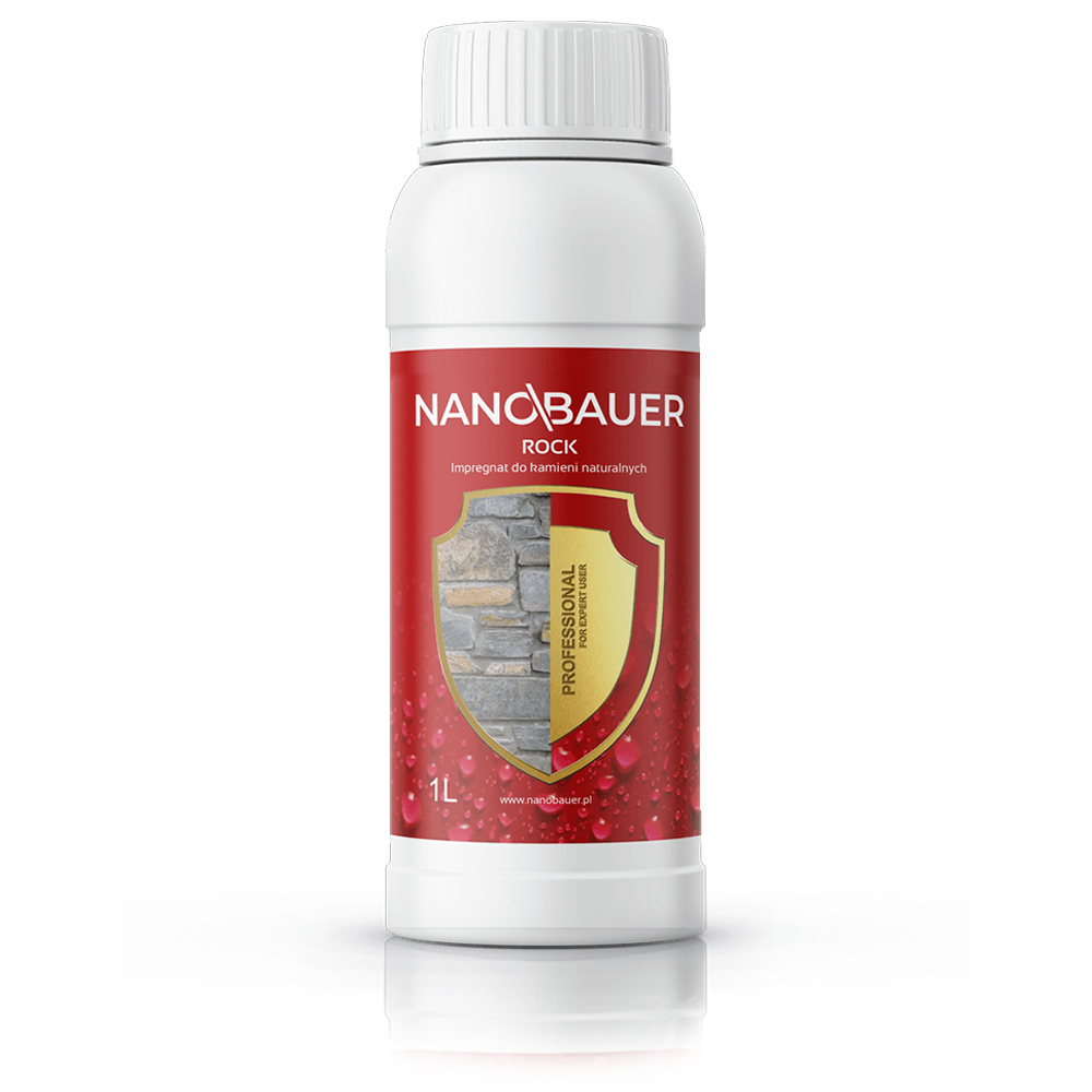 Impregnat do kamienia naturalnego wapienia piaskowca NANOBAUER 1L / 7m²