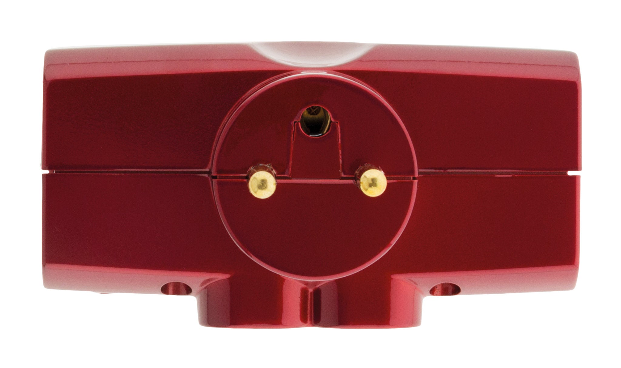 Multiprise 4 prises latérale 2x16A + 2x6A - Rouge - Zenitech - 3