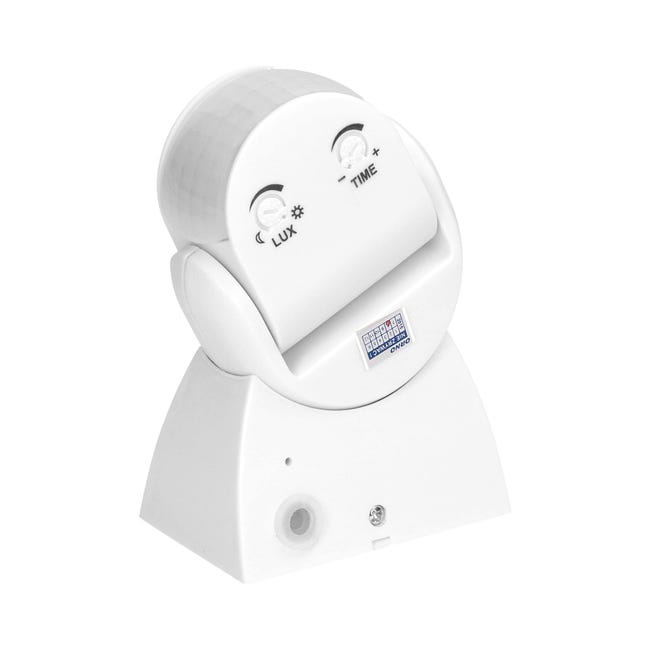 Sensore Di Movimento Esterno Orno CR-236 - 180°, IP65, Impermeabile, Per Luci LED, Con Fotocellula - Foto 2