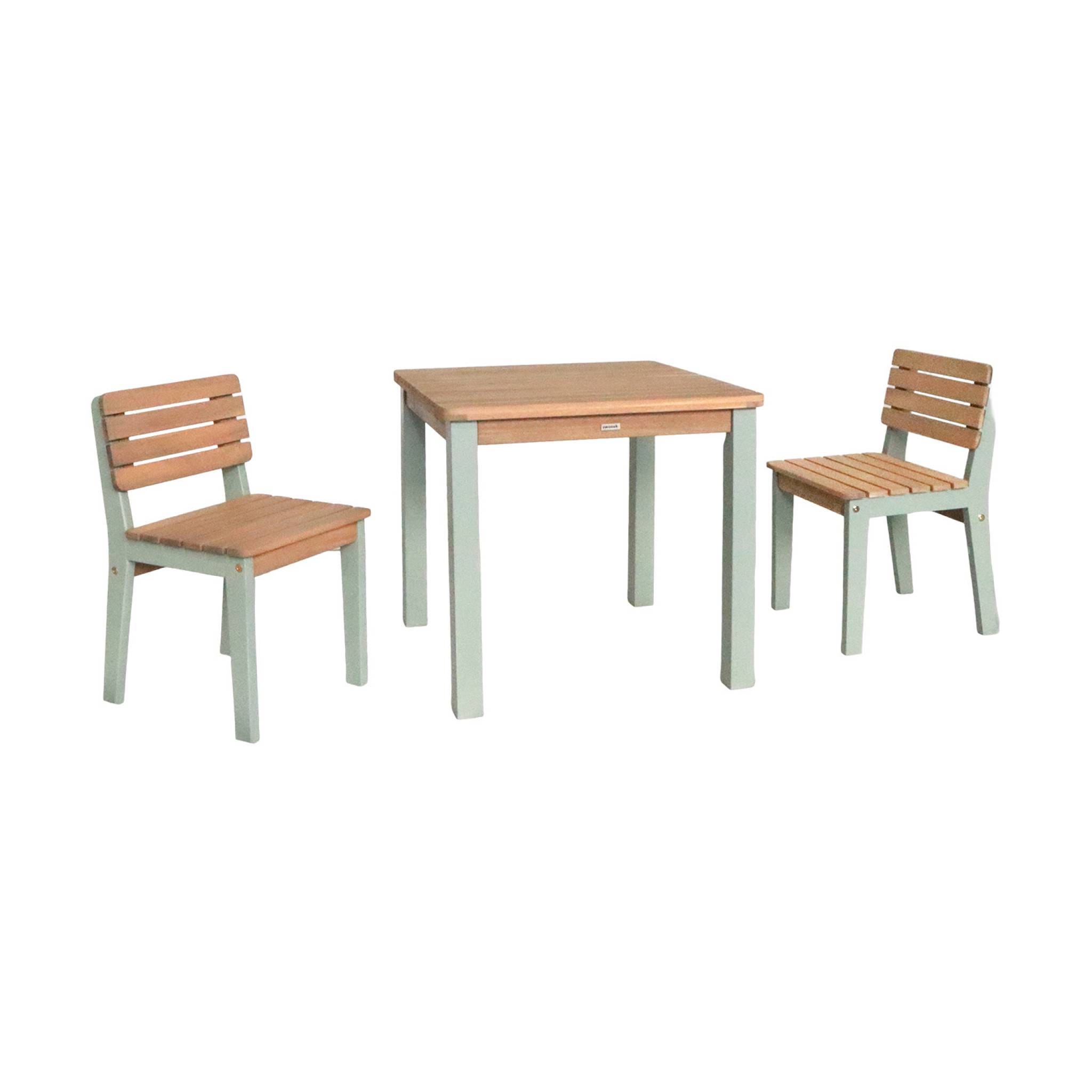 TIMBELA M014 Ensemble Table et Chaise Enfant en bois- Table Enfant avec 2 Chaises - Salon de TIMBELA M014 Ensemble Table et Chaise Enfant en bois- Table Enfant avec 2 Chaises - Salon de
