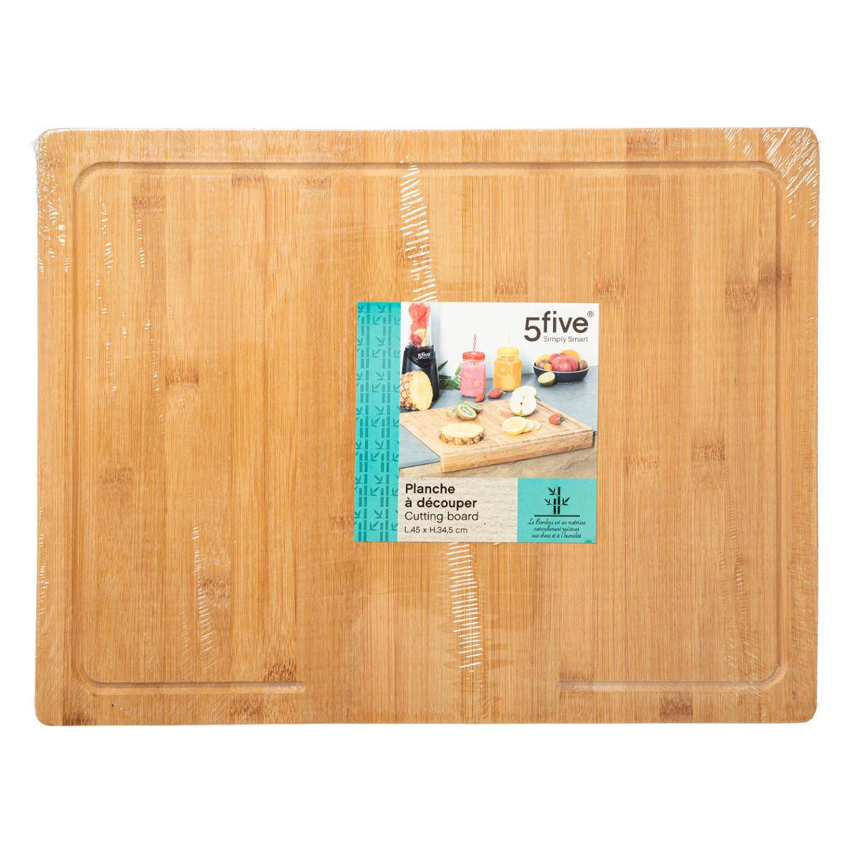 Tagliere Per Pane Relaxdays In Bambù - Con Griglia Raccogli Briciole, 37x22 Cm, Naturale - Foto 10