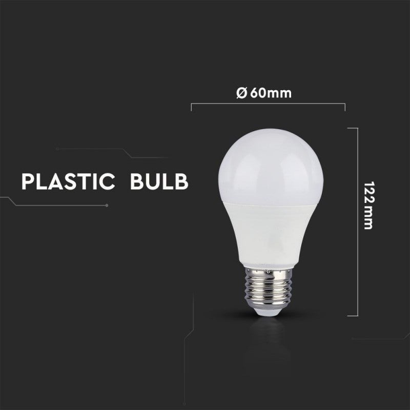 Lampadina LED E27 9W A60 3 Step Dimmerabile 6400K - 2
