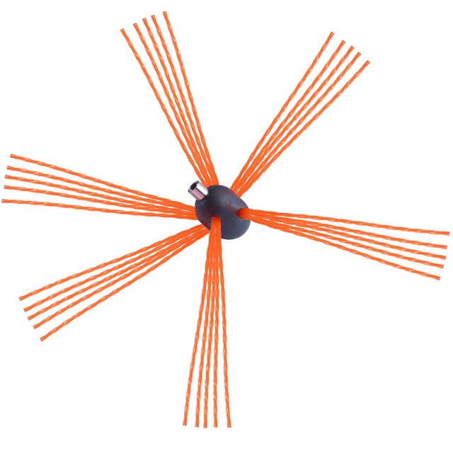 Trousse de ramonage cheminée 7 m, 7 tiges nylon renforcé, brosse ergonomique 360°, pour conduit cheminée, usage domestique SucceBuy