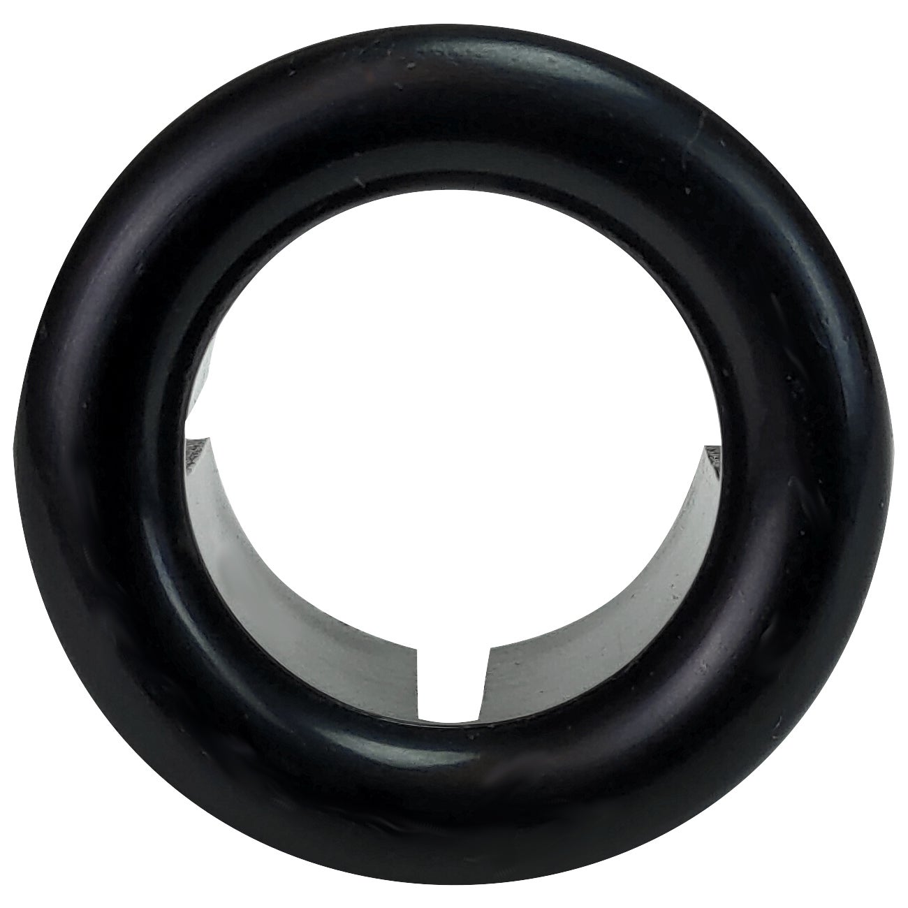 Rozeta do otworu przelewowego 19 mm czarna