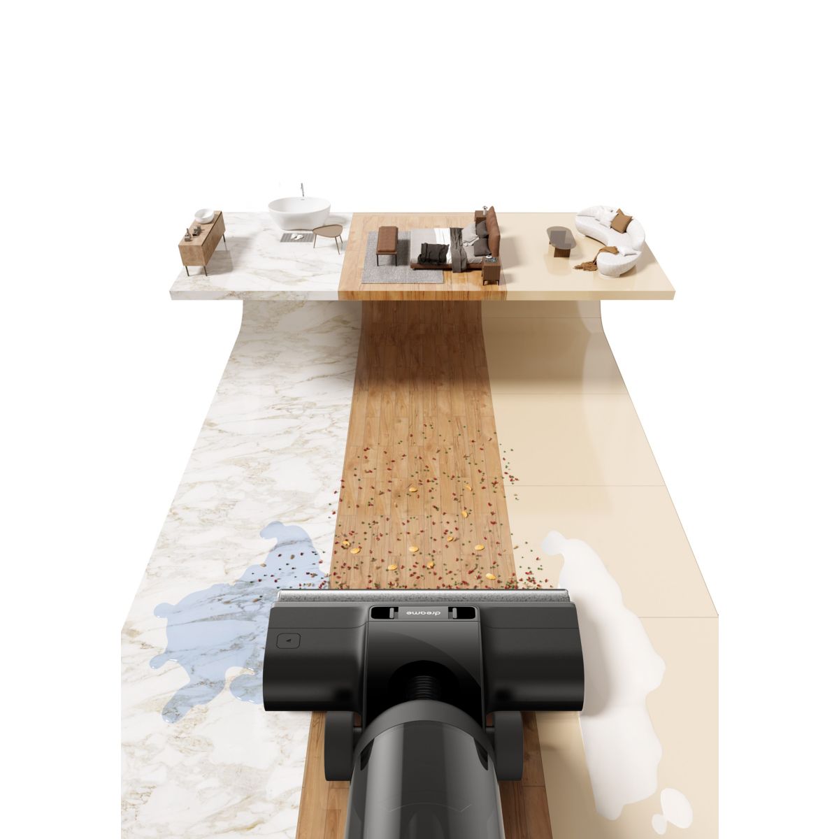 Aspirateur laveur DREAME H12 Pro - 4