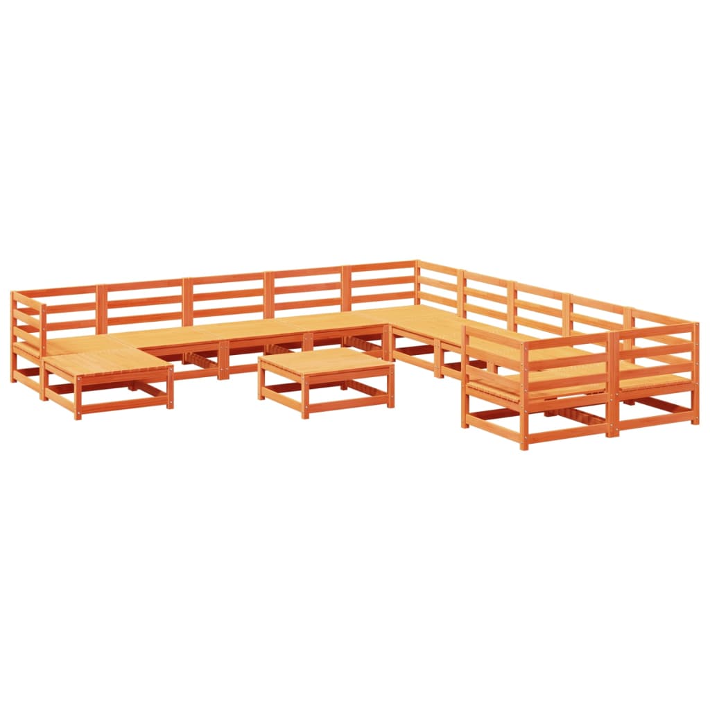Salon de jardin encastrable en Bois Marron 2 personnes Leroy Merlin — free download
