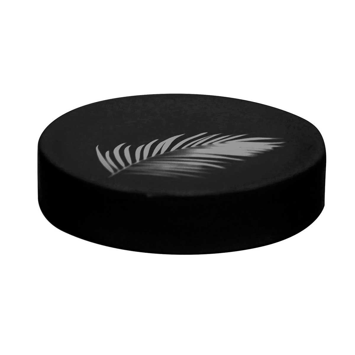 Porte Savon Imprimé "orbella" 11cm Noir - Distrieur, porte savon et Porte Savon Imprimé "orbella" 11cm Noir - Distrieur, porte savon et