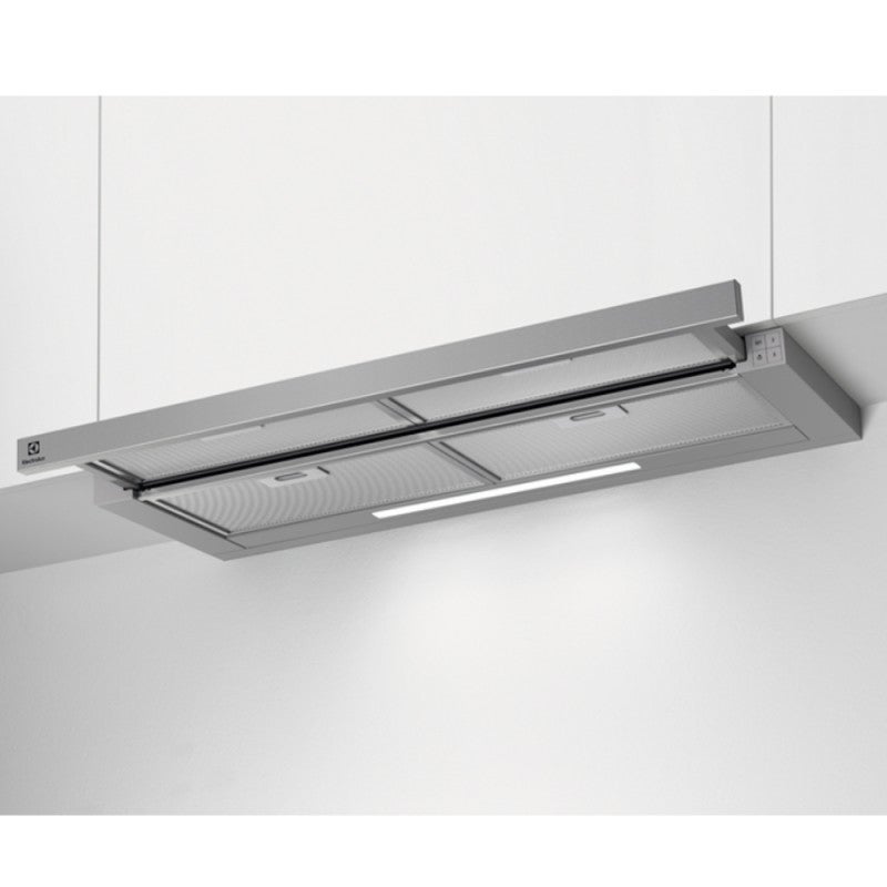 Electrolux Campana Telescópica Lfp419x 90Cm Inox Carbón , Leroy Merlin