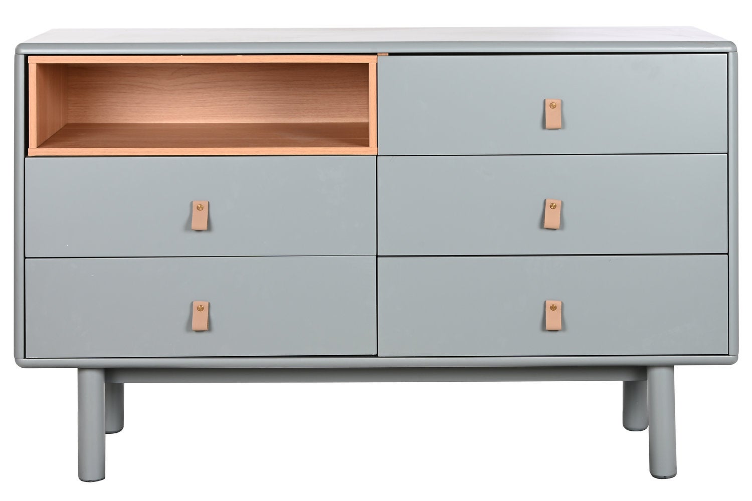 Commode Mdf Pu 120x40x75 gris | Leroy Merlin
