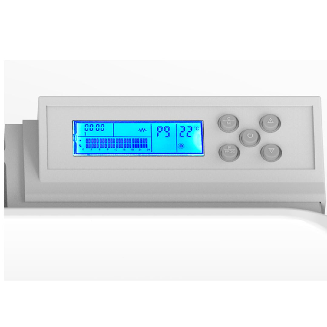 Radiateur Ceraline 10 - Chauffage inertie céramique 1000W blanc - 5