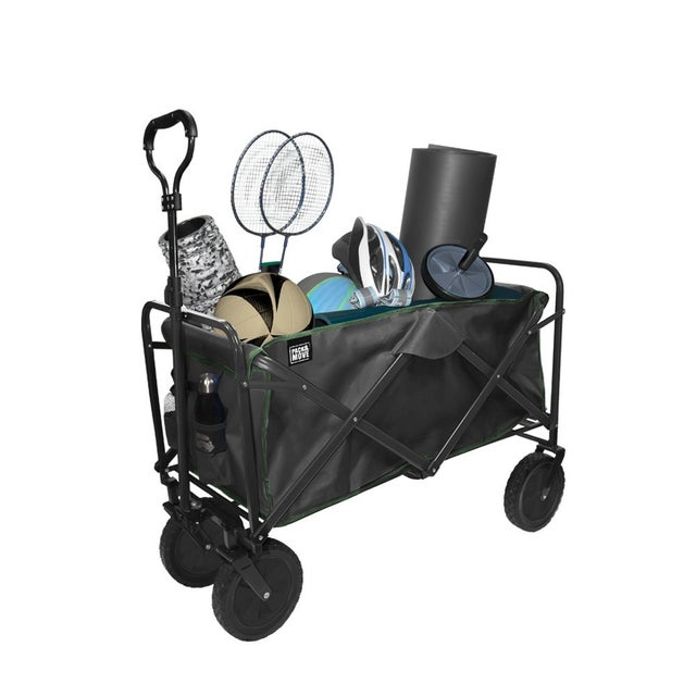 Chariot transport pliable - Déménagement et sport - 83 x 44 x 37 cm - 100 kg max