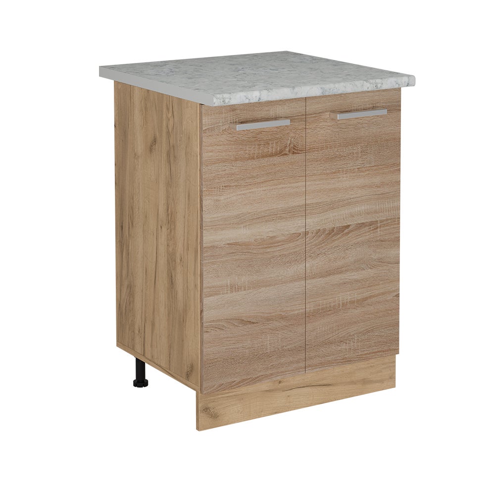 Vicco Szafki kuchenne R-Line, Sonoma, 60 cm BR Marmur