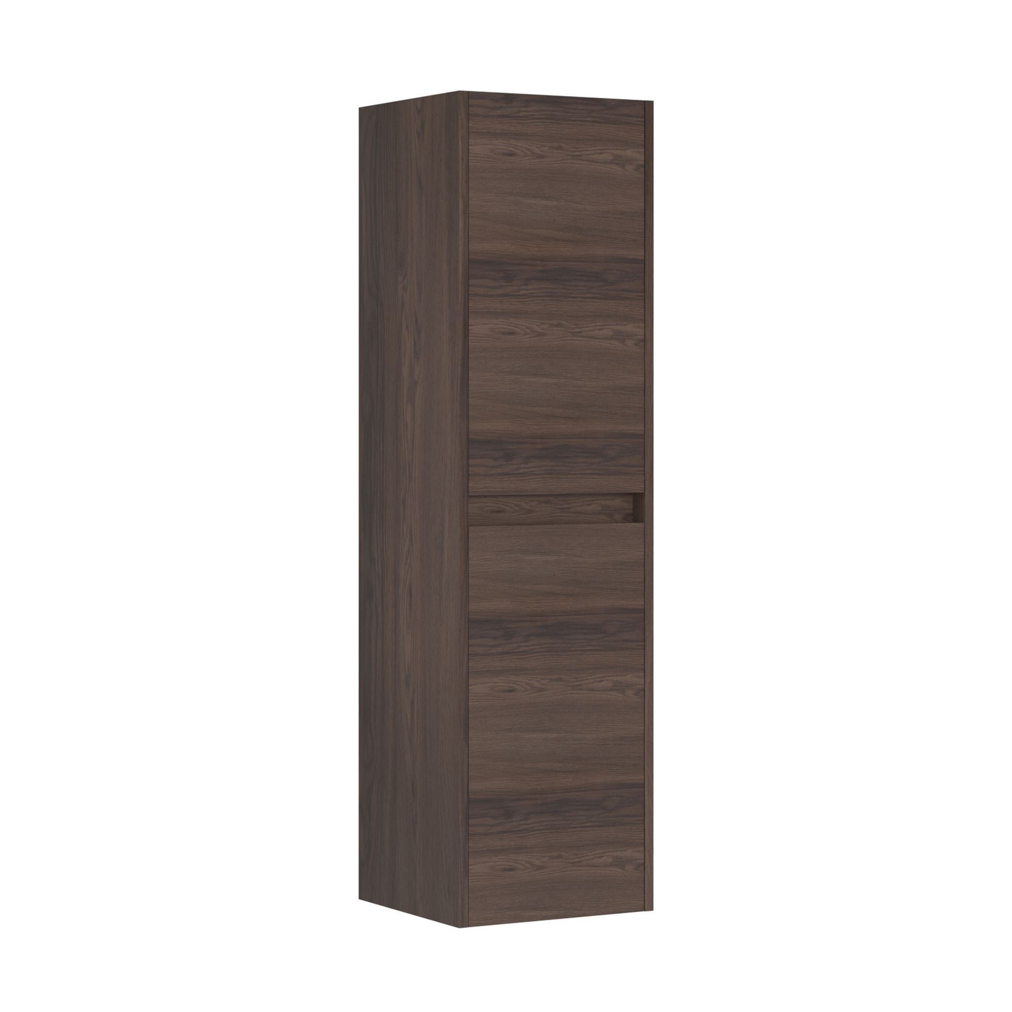 Hanah Home Mueble De Baño <>, 40 X 27 X 138 Cm, Nogal Oscuro , Leroy Merlin - Imagen 2