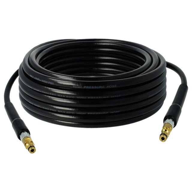 vhbw 15m Tuyau haute-pression compatible avec Kärcher K 3 Full Control Home T350 *EU nettoyeur haute pression - Filetage en laiton