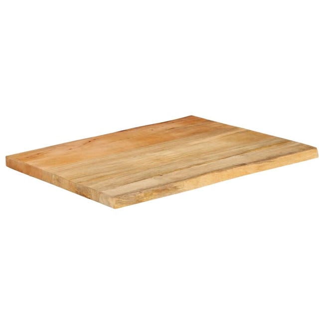 Dessus de table 90x40x3,8 cm bord vivant bois massif manguier | Leroy Dessus de table 90x40x3,8 cm bord vivant bois massif manguier | Leroy