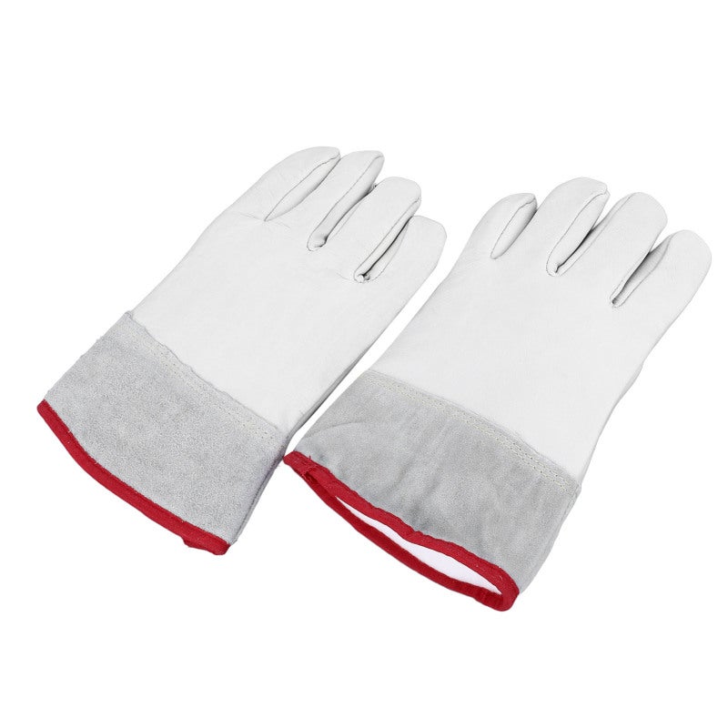 Gants de travail en cuir de vachette imperméables, résistants au froid/basses températures, pour congélateur/ammoniaque liquide, doublure D226N 26CM L - 8