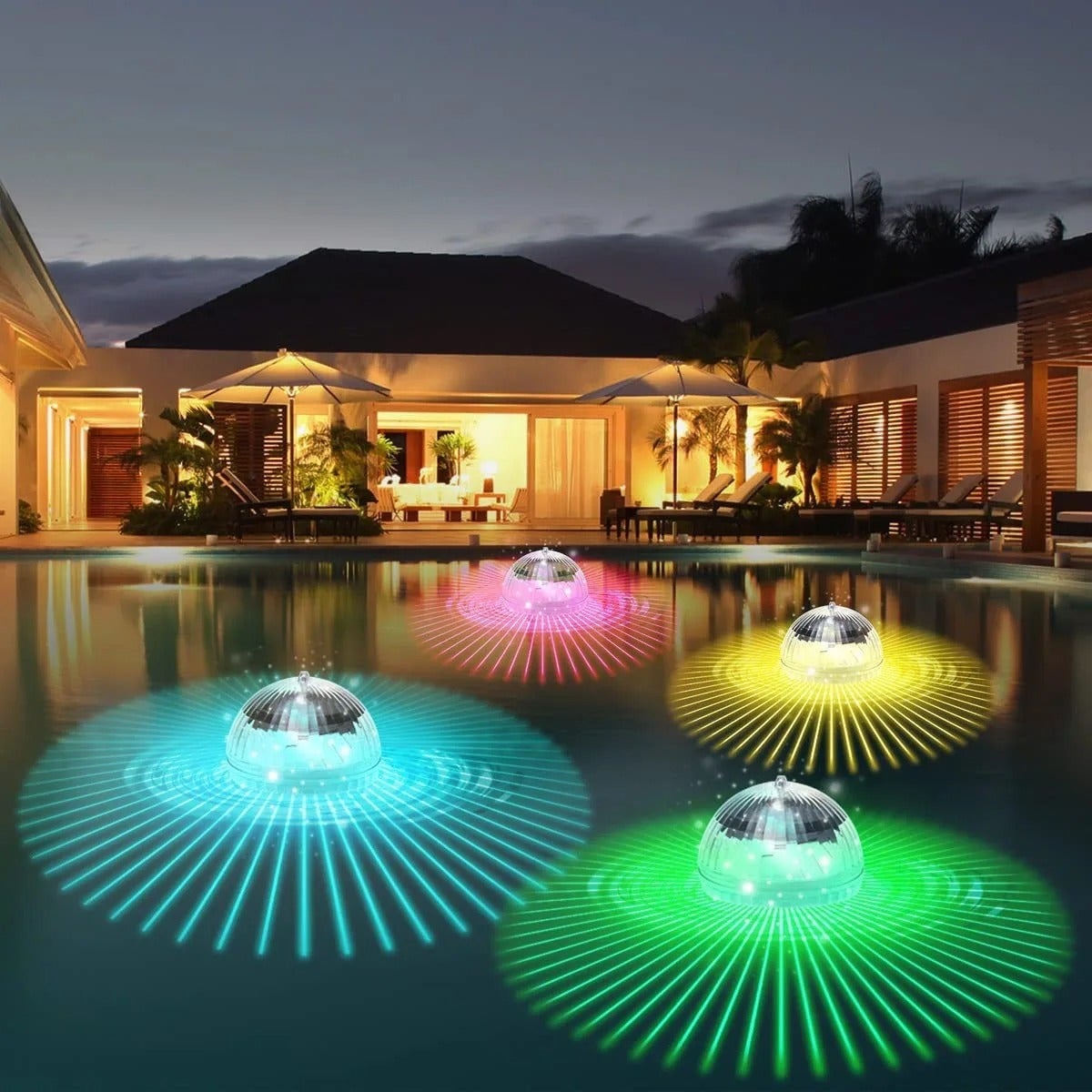 KAKET Lampe Flottante Solaire LED pour Piscine, Boule Lumineuse — free download