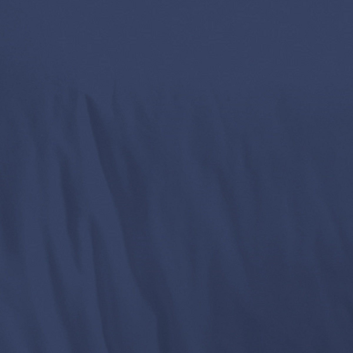 Housse de couette en coton 57 fils unie bleu 240x220cm - 4