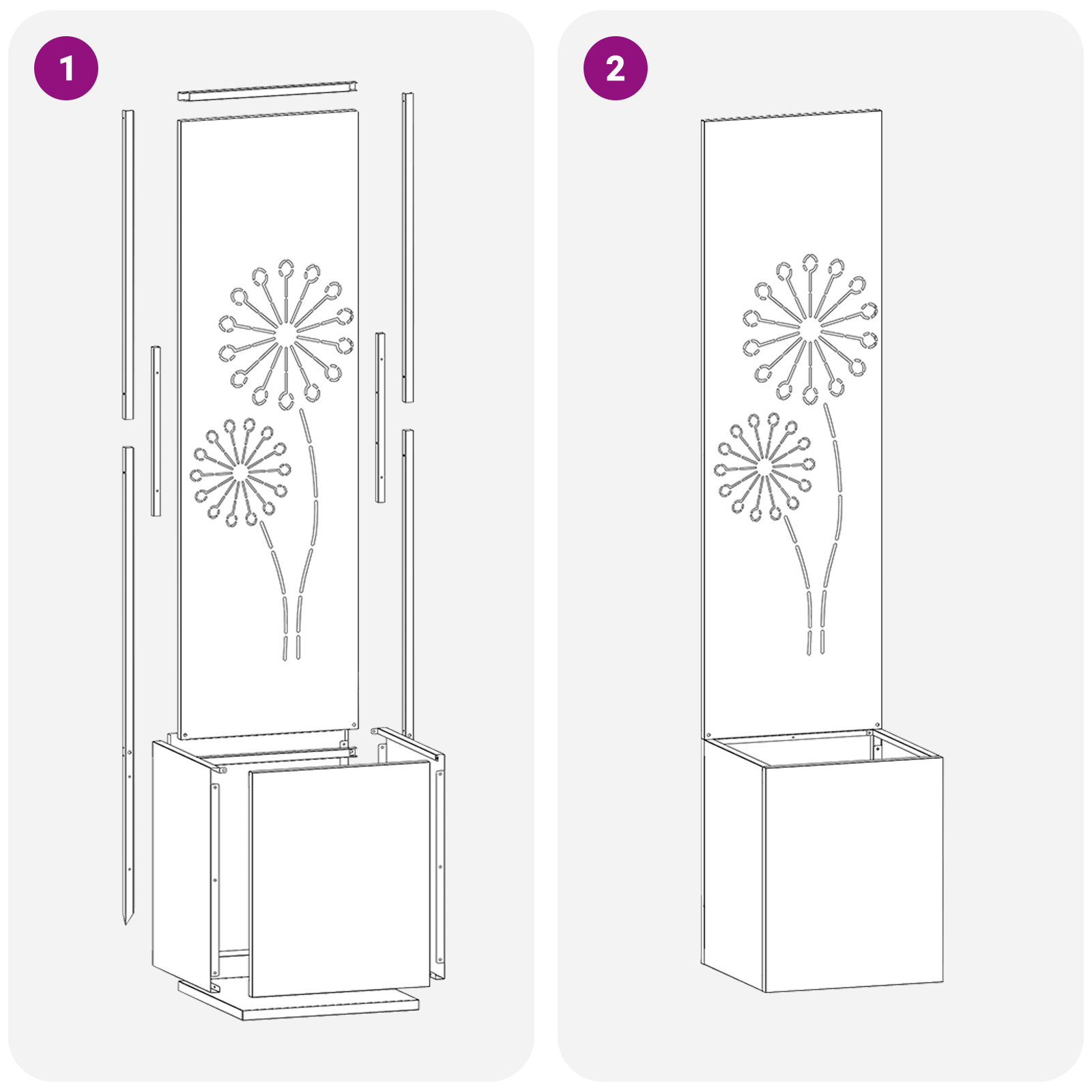 Écran de confidentialité de jardin Anthracite 32 x 150 cm vidaXL - 9