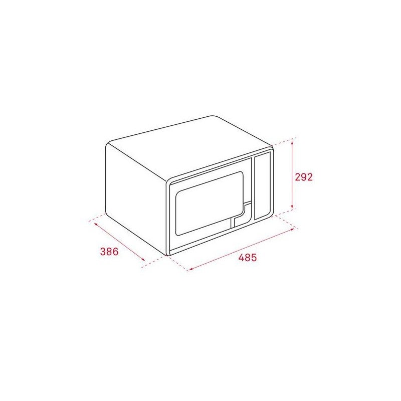 MICRO ONDAS TEKA - MWE 230 G - BRANCO :MICRO ONDAS / GRILL: 800 / 1000W - 22 LTS - 8 MENUS - TEMPORIZADOR: 95 MIN - 2